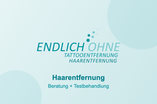 Beratung + Testbehandlung – Haarentfernung