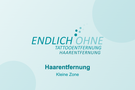 Haarentfernung – kleine Zone